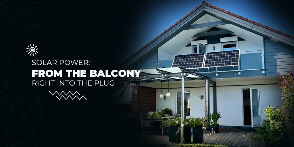 Solarstrom: Vom Balkon direkt in die Steckdose